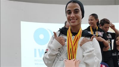 3 ميداليات لـ نورا عصام في رفع الأثقال بدورة الألعاب الإفريقية