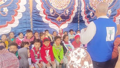 جامعة حلوان تشارك في قافلة طبية تنموية لخدمة المناطق الأكثر احتياجًا