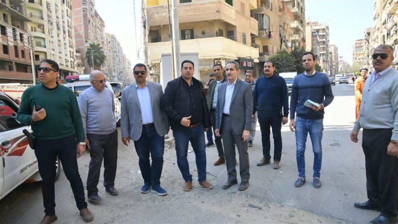 محافظ الغربية يتابع