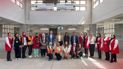 احتفالًا بيوم المرأة العالمي لعام 2024، تشغيل محطة العبور بطاقم نسائي 