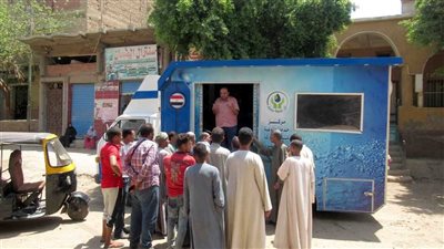 غدا، قافلة مائية بقرى الحوامدية وأطفيح