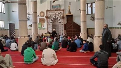 مشايخ الأوقاف ينظمون ملتقيات فكرية بمساجد الجيزة (صور)