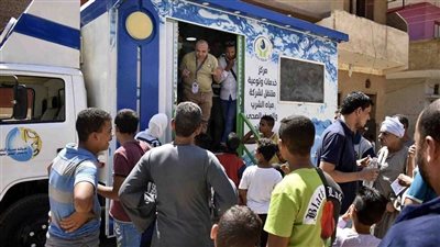 مياه الشرب بالجيزة تنظم اليوم قافلة مائية بمديني الحوامدية وأطفيح