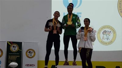 3 ميداليات جديدة لطلاب جامعة القناة في رفع الأثقال بدورة الألعاب الأفريقية