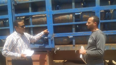 ضبط مستودع غاز برشيد تصرف في 820 أسطوانة منزلية