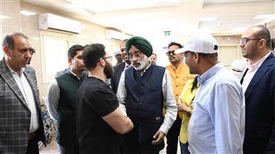 وفد هندي في أسوان للاطلاع على تجربة حياة كريمة