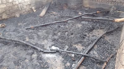 أثناء تجهيز الإفطار، حريق يلتهم 7 منازل و3 شقق بسوهاج (صور)