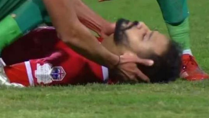 لحظة سقوط أحمد رفعت،