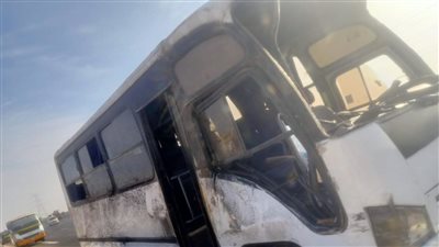 قرارات النيابة في حادث تصادم أتوبيس وسيارة وإصابة 18 شخصا بالجيزة