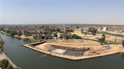 محافظ أسيوط: 47% نسبة تنفيذ مشروع قناطر ديروط الجديدة (صور)