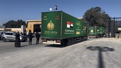 بيت الزكاة والصدقات: 80 دولة شاركت في قافلة رمضان المتجهة إلى قطاع غزة