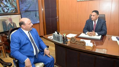 محافظ الدقهلية يستقبل وكيل وزارة الزراعة الجديد لاستلام مهام عمله
