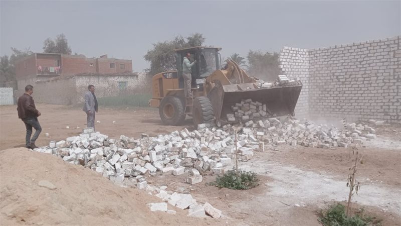 حملة إزالة بأسيوط،