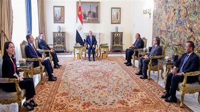 تفاصيل مباحثات الرئيس السيسي ووزير خارجية إسبانيا (فيديو)