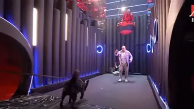 بعد مطاردة الكلب نيوتن، محمد لطفي: البنطلون بيقع يا رامز مبنتمرنش بقالنا كتير (فيديو)