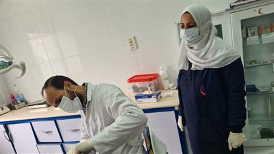 الكشف على 1547 مواطنا خلال قافلة طبية مجانية بأبو حمص في البحيرة