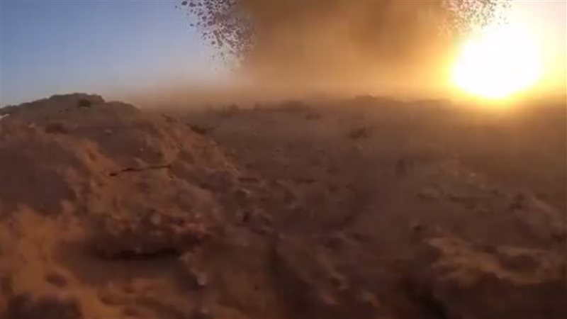 إطلاق تجربة صاروخ