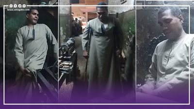 تحدى الصعاب بعكازين، قصة كفاح شاب من ذوي الهمم مع ماكينة خراطة خشب (فيديو)