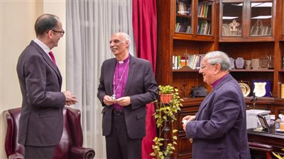 رئيس الكنيسة الأسقفية يستقبل سفير النمسا