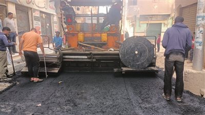 محافظ الجيزة يتفقد أعمال تطوير شوارع الهرم (صور) 