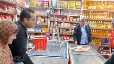 تحرير 15 محضرًا لأصحاب المحال التجارية والمخابز بقلين في كفر الشيخ 