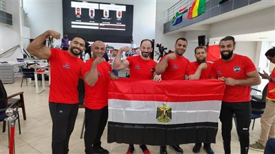 منتخب مصارعة الذراعين يكتسح منافسات دورة الألعاب الأفريقية بـ 7 ذهبيات