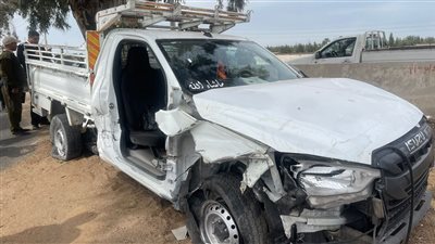 إصابة 4 أشخاص في حادث تصادم بطريق الإسماعيلية الزقازيق (صور) 
