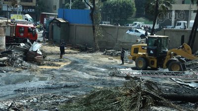 هل يحق للمتضررين من حريق استديو الأهرام طلب تعويض من أبطال مسلسل المعلم؟