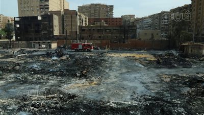 شاهدة عيان تكشف مفاجأة حول سبب حريق استديو الأهرام 