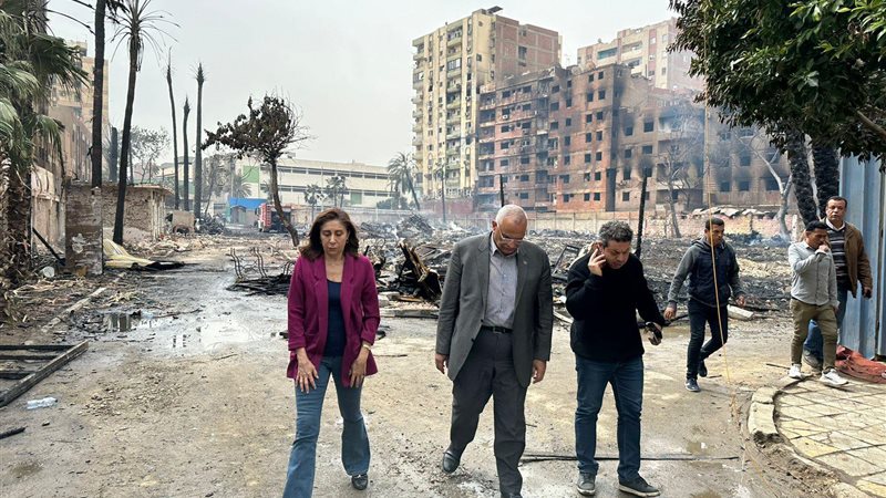 وزيرة الثقافة بموقع