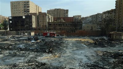 ستوديو الأهرام، نقيب الممثلين يحسم مصير مسلسل المعلم بعد حريق الاستوديو (فيديو)