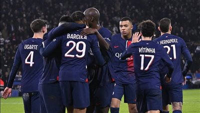 دوري أبطال أوروبا، أشرف حكيمي يعود لقائمة باريس سان جيرمان أمام برشلونة 