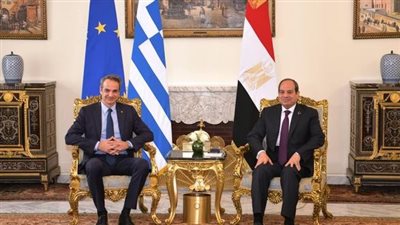 السيسي ورئيس وزراء اليونان يوقعان على الإعلان المشترك لتأسيس مجلس تعاون رفيع المستوي بين القاهرة وأثينا