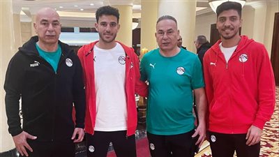 حمدي فتحي ومحمد شريف يشاركان في مران منتخب مصر (صور)