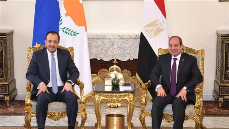 السيسي ونظيره القبرصي