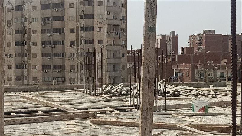 جانب من أعمال الإزالة،