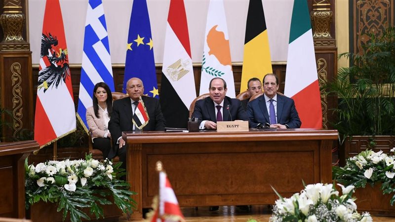 القمة المصرية الأوروبية