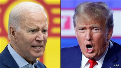 حرب بيانات بين حملتي بايدن وترامب بسبب 