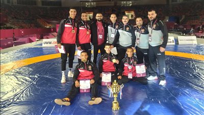 المصارعة، مصر تسيطر على ميداليات البطولة الأفريقية بالإسكندرية