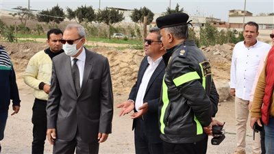 جولة لمحافظ القليوبية على إزالة مخالفات البناء ببنها 