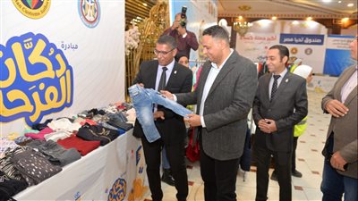 لتوفير 2 مليون قطعة ملابس، محافظ الدقهلية يفتتح معرض 