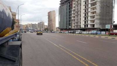 نوة الشمس الكبيرة، أمطار متوسطة ورياح شديدة تضرب الإسكندرية 