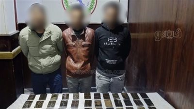 سقوط 3 عناصر إجرامية بحوزتهم 550 طربة حشيش بـ 3.8 مليون جنيه 