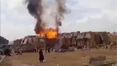 سماع أقوال الشهود في حريق لوكيشن مسلسل ألف ليلة وليلة 