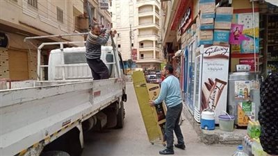 رفع 418 حالة إشغال طريق مخالف خلال حملات مكبرة بالبحيرة (صور)