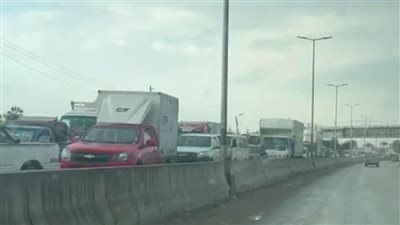 تعطل حركة المرور قبل الإفطار بسبب تصادم سيارتين بالقليوبية