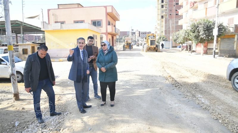 محافظ الغربية يتابع