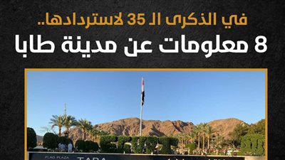  في الذكرى الـ 35 لاستردادها، 8 معلومات عن مدينة طابا (إنفوجراف)