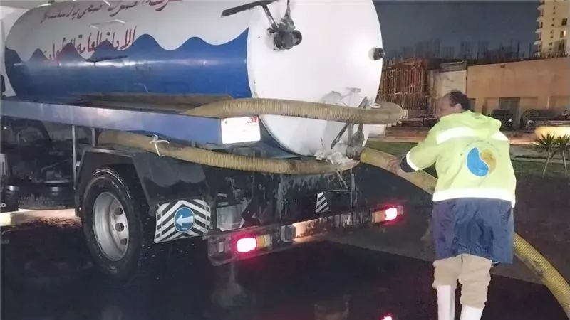 شفط مياه الأمطار