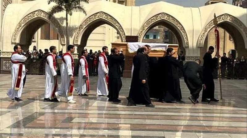 جنازة الرهبان الثلاثة،